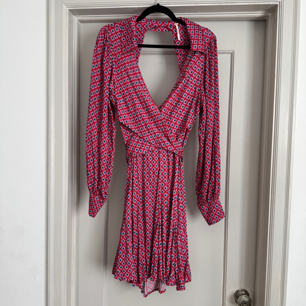 Free People It Takes Two long sleeve dress size L